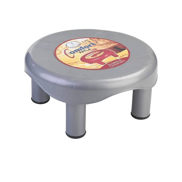 Joyo Multipurpose Plastic Strong Comfortable Round Comfort Patla Stool